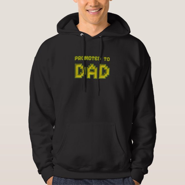 Pixel Ascendido a Sudadera Dad Gamer (Anverso)