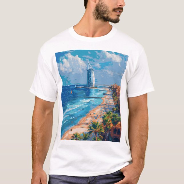 Pixel isométrico retro de 8 bits de camiseta B (Anverso)