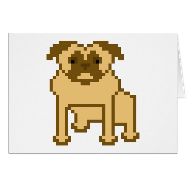 Pixel Pug (Anverso (Horizontal))