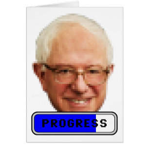 Pixelated Bernie Sanders - PROGRESS