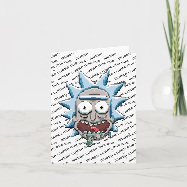 Pixelverse Rick Drooling Head (Anverso)