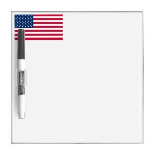 Pizarra Blanca Bandera de los Estados Unidos de América - Patriót