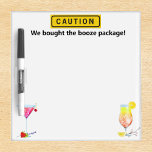 Pizarra Blanca Cruise Ship Door Marker Message Pad Pen Funny<br><div class="desc">Este diseño fue creado a través del arte digital y puede ser personalizado en el área que proporciona cambiando la foto y/o el texto. O puede personalizarse eligiendo la opción de hacer clic en el personalizar y borrar o cambiar el color del fondo, agregar texto, cambiar el color o estilo...</div>