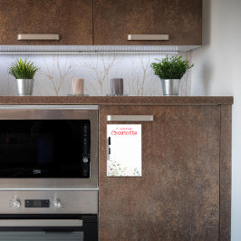 Pizarra Blanca Cuadros de agua de margarita floral de Boho Countr