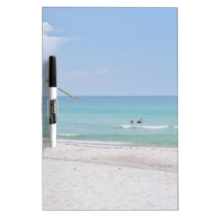 Pizarra Blanca Diversión en la Beach Dry Erase Board