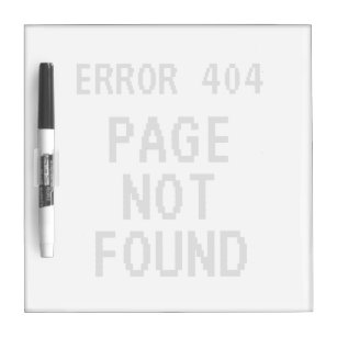 Pizarra Blanca Error 404 Página No se encontró oficina graciosa
