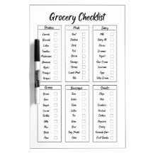 Lista de control de compras