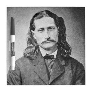 Pizarra Blanca Marshal Wild Bill Hickok Antiguo Cañero Occidental