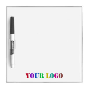 Pizarra Blanca Placa de borrado seco de personalizado Company Log