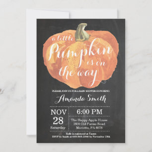 Pizarra de la invitación de Baby Shower de la