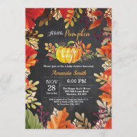 Pizarra de la invitación de Baby Shower de la