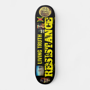 Pizarra de skateboard de RESISTENCIA A LA VERDAD V