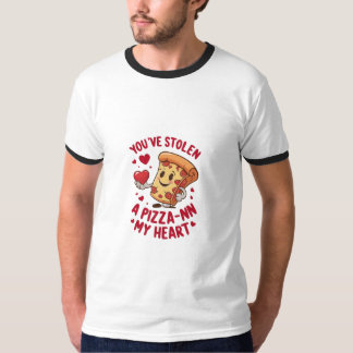 Pizz y mi camiseta de corazón