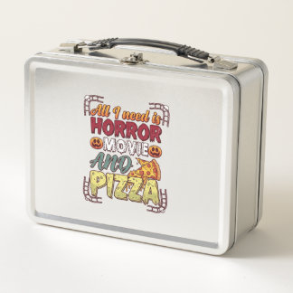 Pizza de Película de Terror Halloween Calabaza Crá