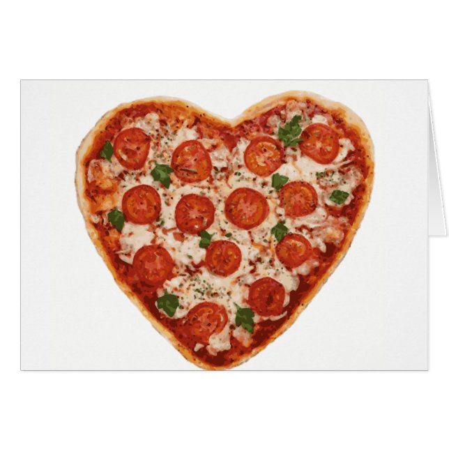 pizza en forma de corazón (Anverso (Horizontal))