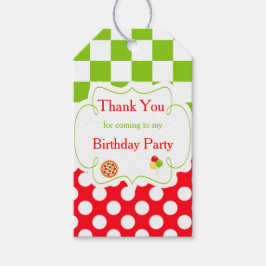 Pizza Fiesta Gracias Etiqueta De Regalo