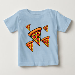 Pizza Friday Design - Camiseta Baby Fine Jersey
