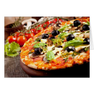 Pizza italiana fresca