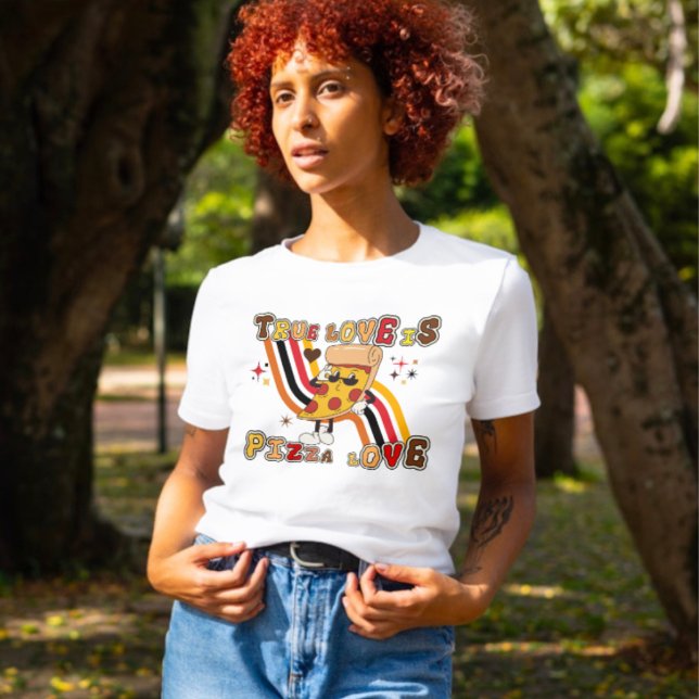 Pizza Lover | Camiseta de amor verdadero (Subido por el creador)