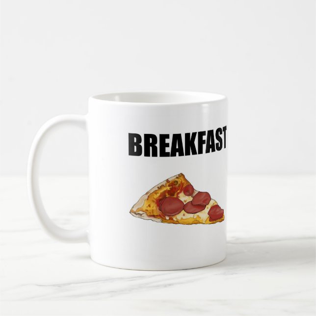 Pizza para la taza del desayuno (Izquierda)