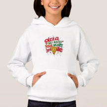 Pizza Que Hace Tu Corazón Sonriendo Camiseta | Div