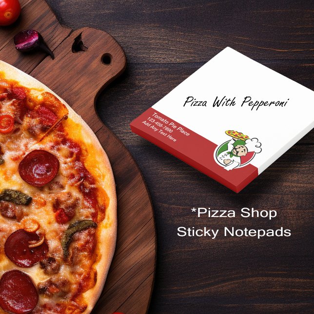 Pizza Restaurant Tema Bloc de notas pegajoso (Subido por el creador)