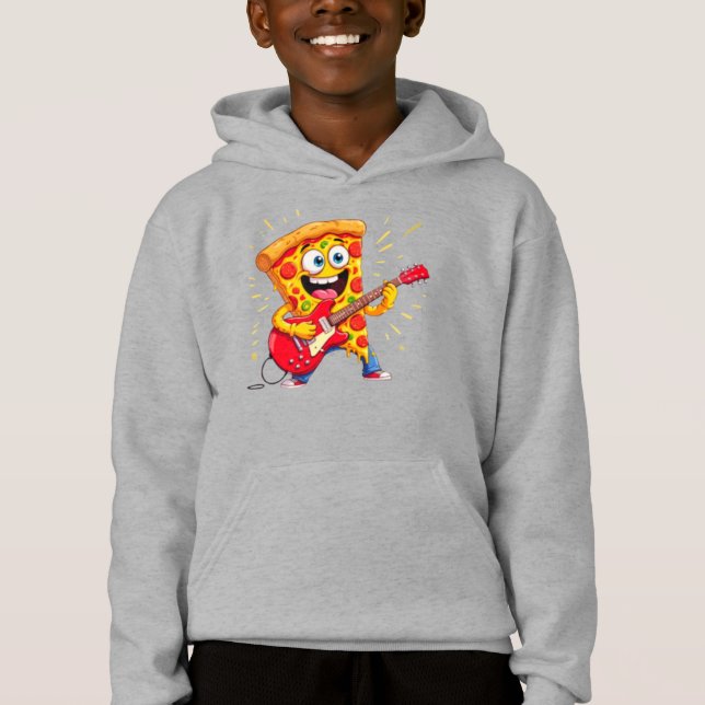 **Pizza Rock ’n’ Roll – Porción Divertida Tocando  (Anverso)