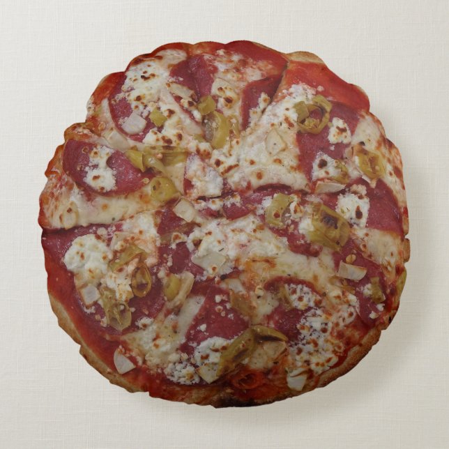 Pizza Rustica arroja almohada (Anverso)