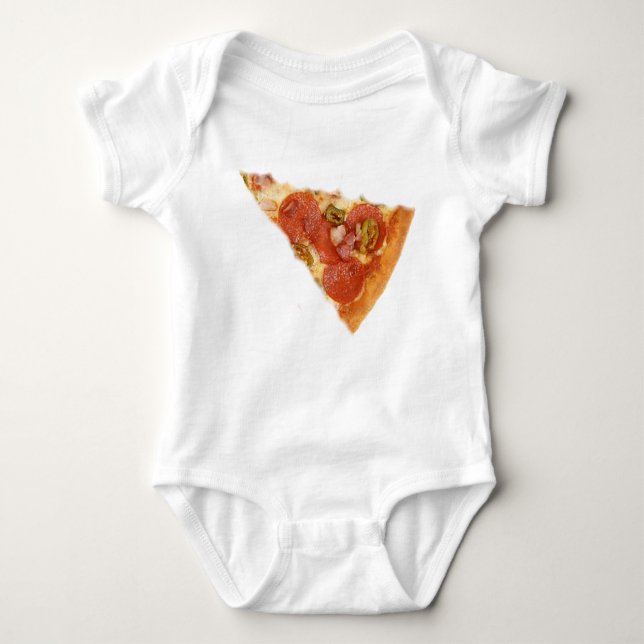 Pizza Slice Matando A Mamá Papá camisetas (Anverso)