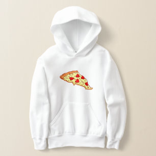 pizza valentina de pepperoni con forma de corazón