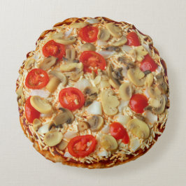 pizza vegetal almohada redonda