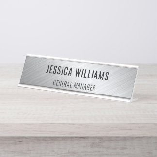Placa con Nombre Personalizado | Letrero de Nombre
