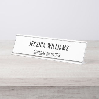 Placa con Nombre Personalizado | Letrero de Nombre