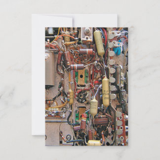 placa de circuito de vintage de la vieja escuela c