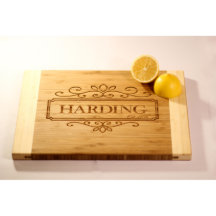 Placa de corte personalizada de dos tonos - Hardin