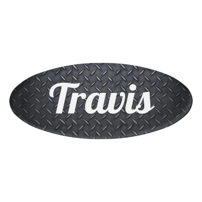 Placa de diamante de Travis (Anverso)