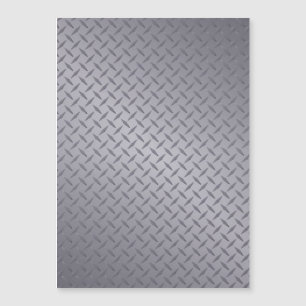 Placa de diamante gris acero