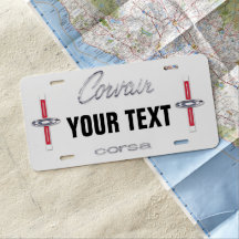 Placa DE ENCARGO de Corvair CORSA