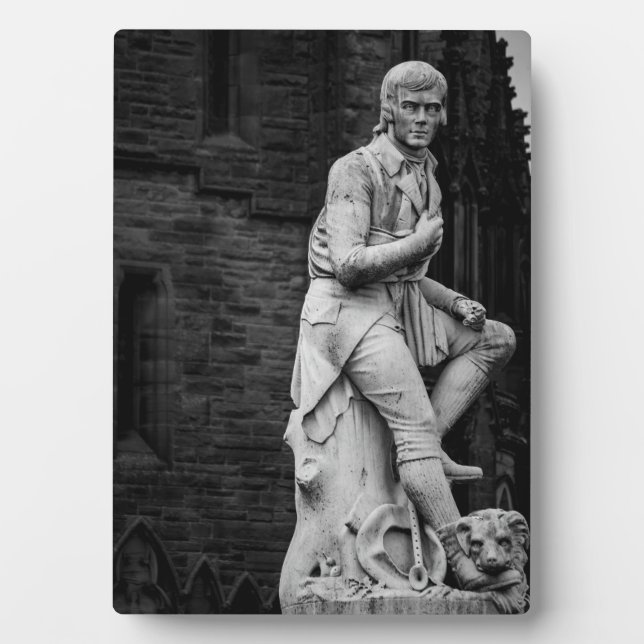 Placa de estatua quemada (Frente)