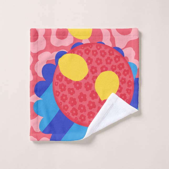 Placa de flores de limón (Toallita)