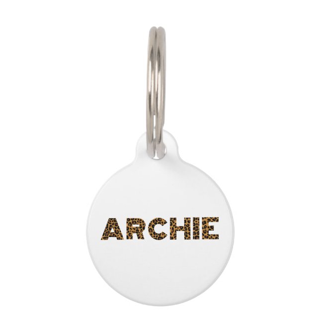Placa de identificación de Archie (Anverso)