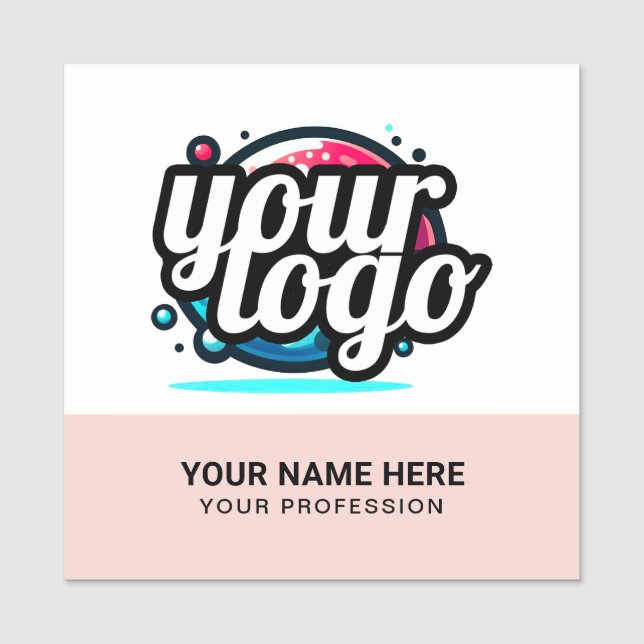 Placa de identificación de empleado de Squared Coo (Anverso)