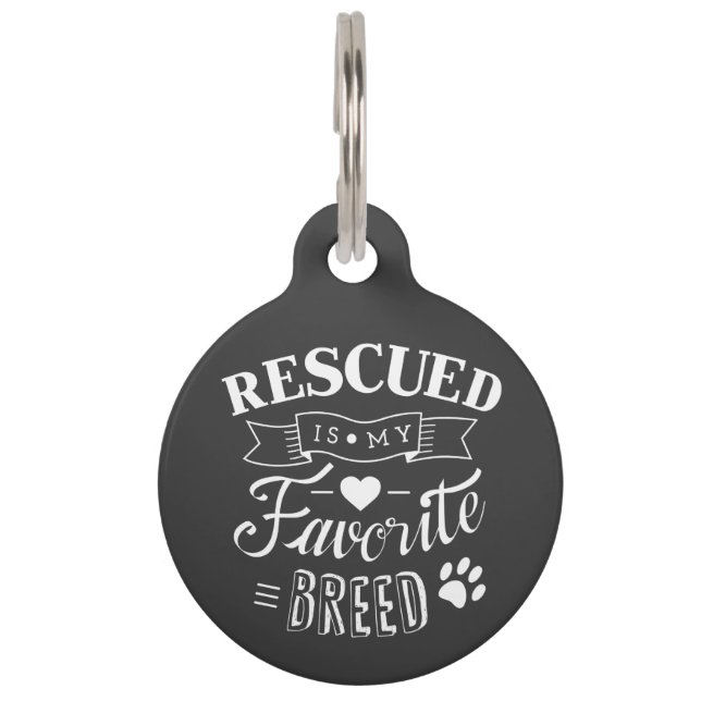 Placa de identificación de encargo redonda del (Anverso)