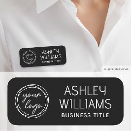 Placa de identificación de personal personalizada