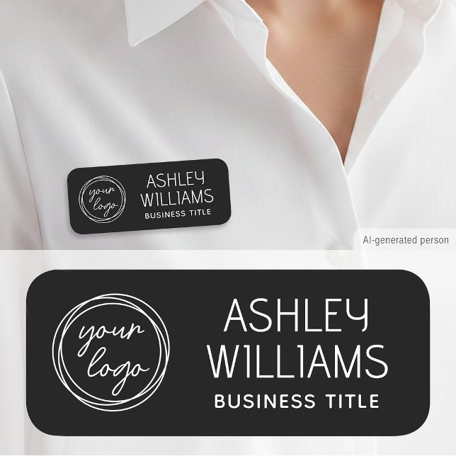Placa de identificación de personal personalizada  (Subido por el creador)
