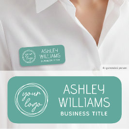 Placa de identificación de personal personalizada 