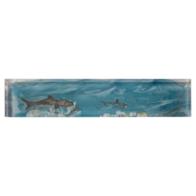 Placa de identificación del escritorio del filón (Anverso)