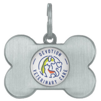 Placa de identificación ósea para perro DVC