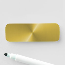Placa de identificación personalizada en blanco de