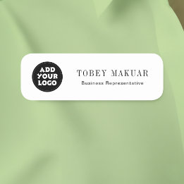 Placa de identificación personalizada para emplead